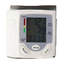 Automatic Digital Wrist Cuff Blood Pressure Monitor Arm Meter Pulse Sphygmomanometer Heart Beat Meter PY7 J4U66