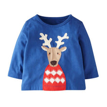 cute baby boys girl long sleeve cotton striped t-shirtss children t-shirts kids infant clothing J4U66