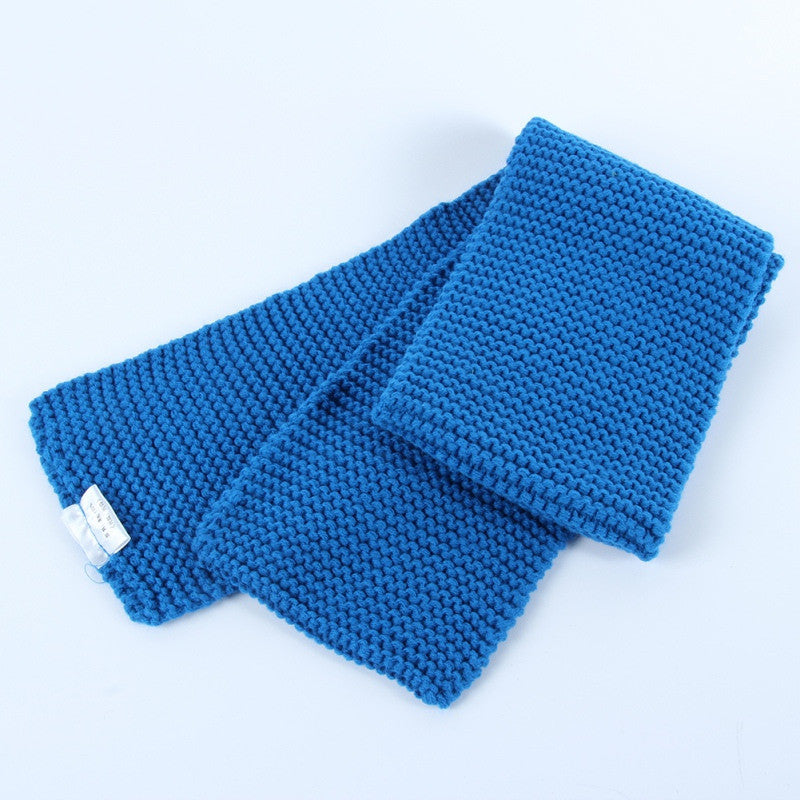 Toddler Kids Baby Knitting Scarf Wool Warm Neck Scarf Baby Gifts PY3 J4U66