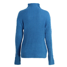 women turtleneck sweater twist stretchy slim knitted jumper top long sleeve casual sweaters and pullovers J4U66