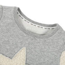 BOBORA Brand Kids Girls Boys Star Pattern Plush Pullover Cotton Personality Unisex Cute Sweater Clothes J4U66