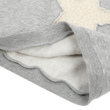 BOBORA Brand Kids Girls Boys Star Pattern Plush Pullover Cotton Personality Unisex Cute Sweater Clothes J4U66