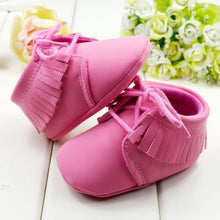 baby boys girls first walkers shoes brown and pink color soft bottom boots 3 sizes J4U66