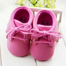 baby boys girls first walkers shoes brown and pink color soft bottom boots 3 sizes J4U66
