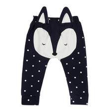 Baby Boys Girls Pants Children's Cotton Clothing Baby Fox Pattern Long Trousers Girl Boy Harem Pants Kids Clothes J4U66