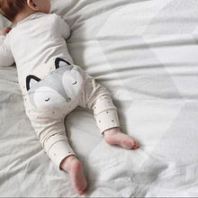 Baby Boys Girls Pants Children's Cotton Clothing Baby Fox Pattern Long Trousers Girl Boy Harem Pants Kids Clothes J4U66