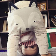 Baby Boys Girls Pants Children's Cotton Clothing Baby Fox Pattern Long Trousers Girl Boy Harem Pants Kids Clothes J4U66