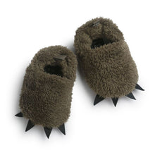 Baby Boys Girls Shoes Warm Shoes born Moccasins Shoeonster Claw Crib Booties Infant Indoor Cotton Shoes J4U66