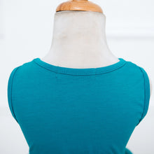 Baby Girl Princess Dress Dreamlike Lake Blue Sleeveless Green Floral Belt Dress Wedding Party Birthday Clothes J4U66