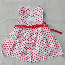 Baby Girls 2-7Y Bowknot Love Peach Heart Tutu Princess Dress Kids Backless Chiffon Dresses J4U66