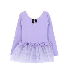 Baby Girls 3-8 Years Kids Long Sleeve Ballet Tutu Dress Dots Leotard Costume Dancewear J4U66