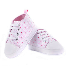 Baby Girls Boys Rainbow Star Canvas Shoes Soft First Walker Casual Toddler Shoe 9 ColorsJFY66