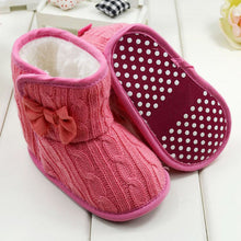 baby girls boys shoes soft sole kids infant boots prewalker first walkers 2 colors to choose J4U66