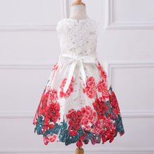 Baby Girls Dresses Kids Clothes Brand Children Dress for Girls Clothes Rose Flower Dobby Princess Dress Christmas 3-8Y PY2 J4U66