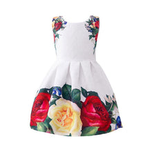 Baby Girls Dresses Kids Clothes Brand Children Dress for Girls Clothes Rose Flower Dobby Princess Dress Christmas 3-8Y PY2 J4U66