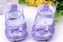 Baby Girls First Walkers Shoes Todder Shoes Infant Baby Girl Flower Soft Sole Shoes 6 Color 3-12Months J4U66