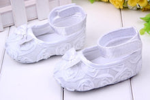 Baby Girls First Walkers Shoes Todder Shoes Infant Baby Girl Flower Soft Sole Shoes 6 Color 3-12Months J4U66