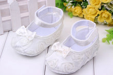 Baby Girls First Walkers Shoes Todder Shoes Infant Baby Girl Flower Soft Sole Shoes 6 Color 3-12Months J4U66