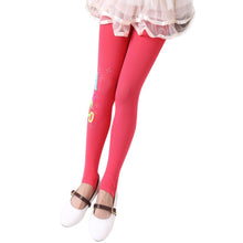 Baby Girls Kids Elastic Rhinestone Strech Pantyhose Stockings ABCD Letters 2-7Y J4U66