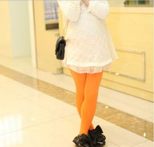 Baby Girls Kids Velvet Leggings Trousers Candy Color Underpants 12 Colors Pantyhose 5-12 Years J4U66