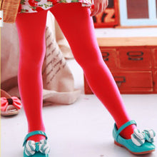 Baby Girls Kids Velvet Leggings Trousers Candy Color Underpants 12 Colors Pantyhose 5-12 Years J4U66