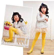 Baby Girls Kids Velvet Leggings Trousers Candy Color Underpants 12 Colors Pantyhose 5-12 Years J4U66