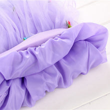 Baby Girls Rose Lace Princess Tulle Skirt Wedding Tutu Skirts 1-4Y Lovely J4U66