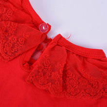 Baby Kids Girl Long Sleeve T-shirt Lace Collar Princess Blouse Tee Tops Pullover  J4U66