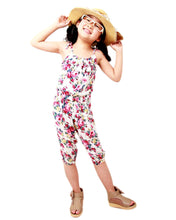 Baby Kids Girls Gallus Pants Printed Clothes Short Playsuit Soft Clothing One-piece J4U66