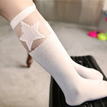 Baby Kids High Knee Socks School Cartoon Cat Lace Solid Stockings Leg Warmer For Girls Y2 J4U66