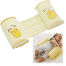 Baby Shaping Pillow Orthopedic Flat Toe Cap Anti-roll Pillows Yellow Chick bornJFY66
