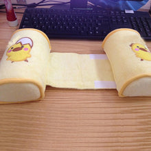 Baby Shaping Pillow Orthopedic Flat Toe Cap Anti-roll Pillows Yellow Chick bornJFY66