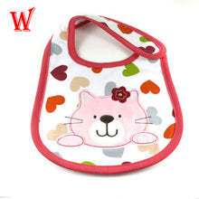 baby towel lunch bibs saliva waterproof kids cartoon pattern 3 layer lunch bibs J4U66