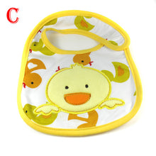 baby towel lunch bibs saliva waterproof kids cartoon pattern 3 layer lunch bibs J4U66