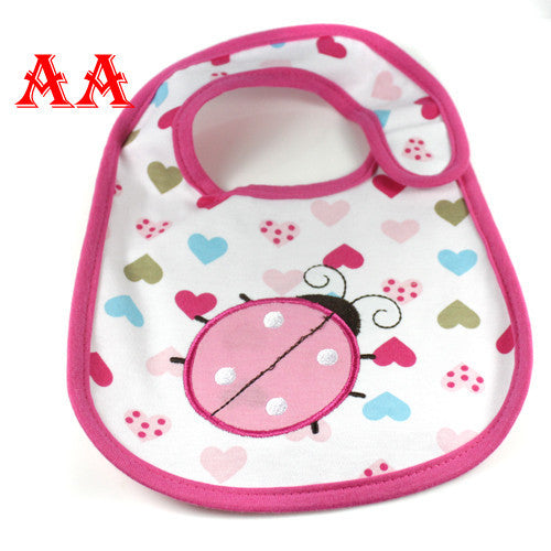 baby towel lunch bibs saliva waterproof kids cartoon pattern 3 layer lunch bibs J4U66