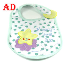 baby towel lunch bibs saliva waterproof kids cartoon pattern 3 layer lunch bibs J4U66