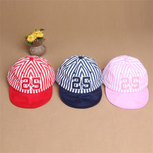 Baby Unisex Kids Girls Boys Stripes Snapbacks Hats Baseball Cap Flat Visor Snapback Caps  J4U66