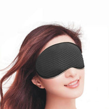 Bamboo Charcoal Fibers Breathable Sleeping Eye Mask Blindfold Shade Sleep Aid Tools Black Sleep Eyeshade A14 J4U66