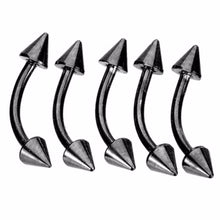 Banana Body Piercing Jewelry For Women S Cool Stainless Steel Spike Eyebrow Ring Barbells Eye Rings J4U66