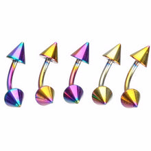 Banana Body Piercing Jewelry For Women S Cool Stainless Steel Spike Eyebrow Ring Barbells Eye Rings J4U66