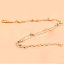 Barefoot Beach Double Chain Link Tassel Foot Bracelet Anklet Jewelry Toe Anklet Women Ankle Bracelets J4U66