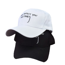 baseball cap women men baseball caps embroidered letters  panel hip hop gorras hombre sports outdoor hat black white J4U66