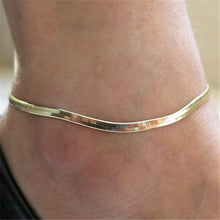 Beach Chain Anklets Silver Gold Colors s Foot Jewelry Women Girls Ankle Bracelet Anklet J4U66