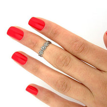 Beach Jewelry Vogue Adjustable Nice Chic Simple Silver Tone Retro Flower Beach Toe Ring Foot Jewelry J4U66