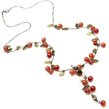 Beautiful Red cherries Necklace Pendant Jewelry For women Women Necklace J4U66