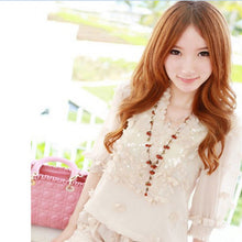 Beautiful Red cherries Necklace Pendant Jewelry For women Women Necklace J4U66