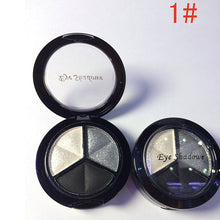 Beauty Cosmetics 8 Colors Eye Shadow Natural Smoky Eyeshadow Palette Set Make Up Maquillage J4U66
