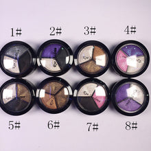 beauty cosmetics eye shadow natural smoky eyeshadow palette set make up maquillage J4U66