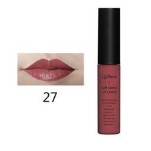 Beauty Makeup Tint Lipstick Soft Dull Liquid Lip Stick Vintage Long Lasting Lip Gloss Batom Liquido Waterproof Matte for lip PE3 J4U66