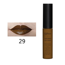 Beauty Makeup Tint Lipstick Soft Dull Liquid Lip Stick Vintage Long Lasting Lip Gloss Batom Liquido Waterproof Matte for lip PE3 J4U66